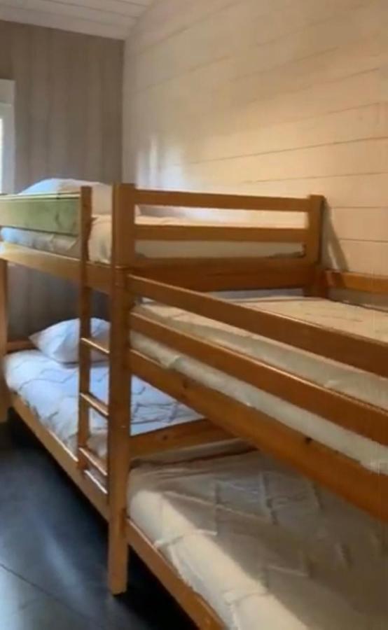 L Estanguet Maison Octogonale En Foret Rion-Des-Landes Bagian luar foto